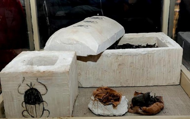 Первые мумии скарабеев. Новые гробницы в Египте