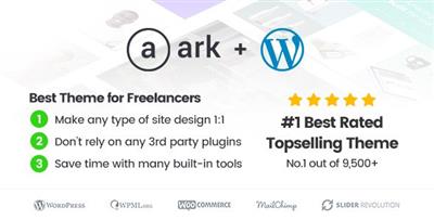 ThemeForest - The Ark v1.40.0 - WordPress Theme made for Freelancers
