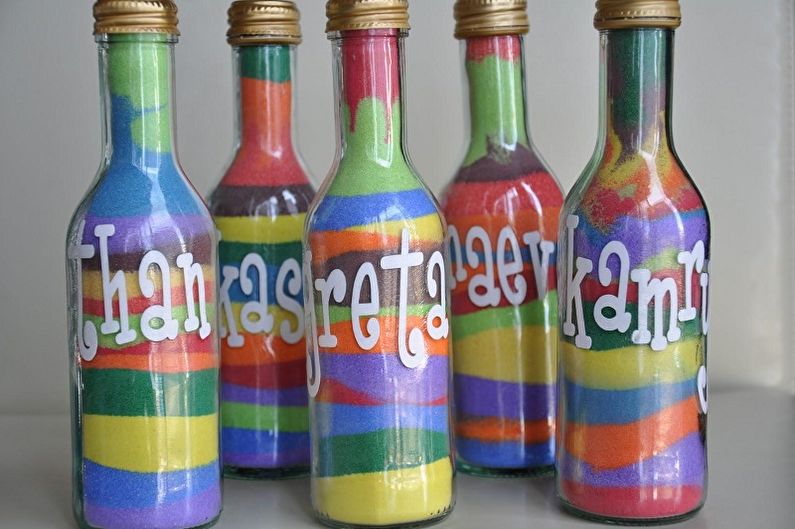 Декор бутылок своими руками 70 фото и красивых идей