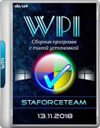 WPI StaforceTEAM 13.11.2018 (x86/x64/RUS)