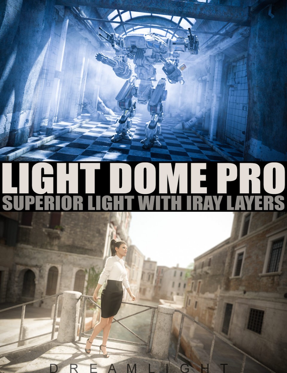 Light Dome PRO Iray - Superior Light With Layers