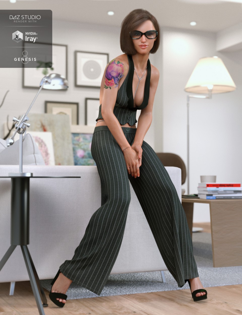 dForce City Seduction Outfit for Genesis 8 Female(s)
