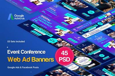 Event Conference Banners Ad - JS8E2V