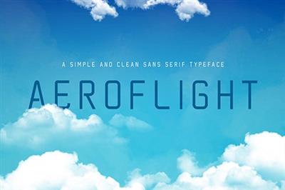 Aeroflight Font
