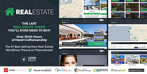 ThemeForest - Real Estate 7 v2.8.6 - Real Estate WordPress Theme - 12473778