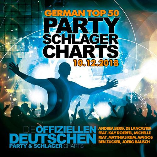 German Top 50 Party Schlager Charts 10.12.2018 (2018)