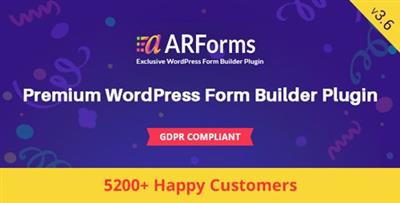 CodeCanyon - ARForms v3.6 - Wordpress Form Builder Plugin - 6023165 - NULLED