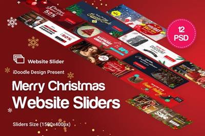Holiday Sale, Christmas Website Sliders - 4KVT63