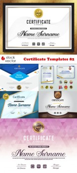 Vectors - Certificate Templates 82