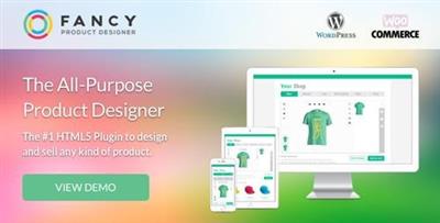 CodeCanyon - Fancy Product Designer v3.9.6 - WooCommerce WordPress - 6318393