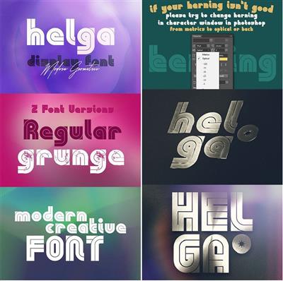 Helga - Display Font 3246702