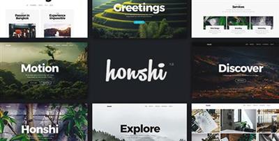 ThemeForest - Honshi v2.2.3 - WordPress Multi Purpose Creative Portfolio Theme - 19583949