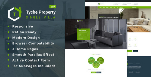 ThemeForest - Tyche Properties v2.0 - Single Property Real Estate WordPress Theme - 17281785