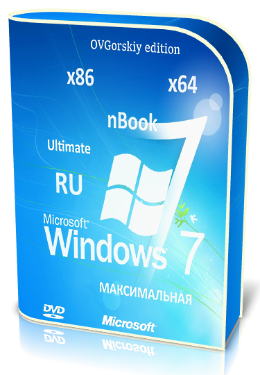 Microsoft Windows 7 Ultimate nBook IE11 by OVGorskiy 1DVD (x86-x64) (01.2019) Ru