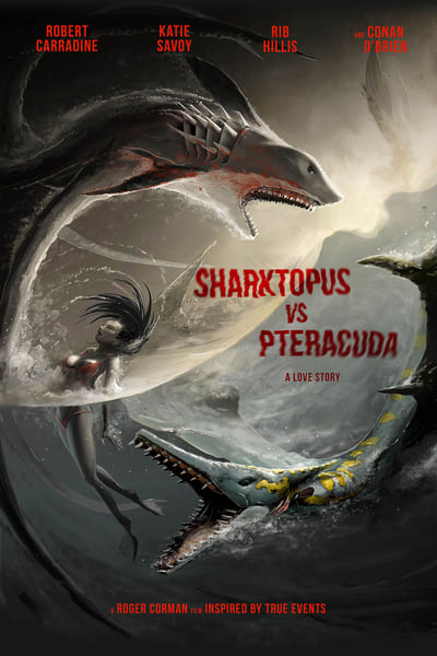 Sharktopus vs Pteracuda 2014 1080p BluRay x264-UNVEiL