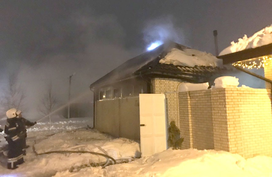 Вісті з Полтави - У Полтаві на вулиці Кишинівській сталася пожежа в приватному будинку
