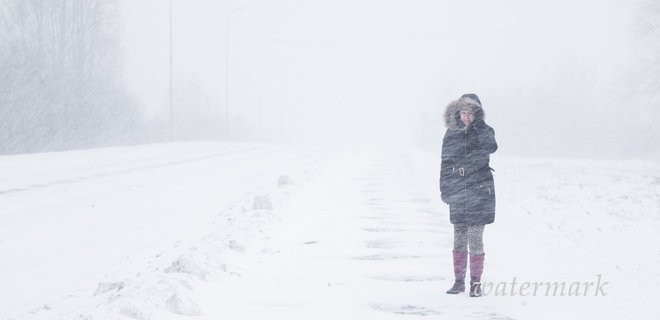 Сніг зупинив Київ: на дорогах затори до 9 балів - карта