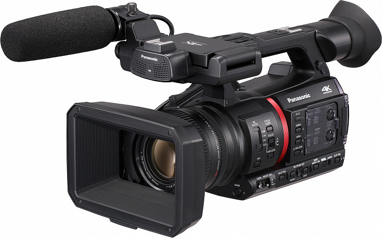 Видеокамера Panasonic AG-CX350 позволяет снимать видео 4K с 10-битным зрелищем цвета и частотой 60 к/с