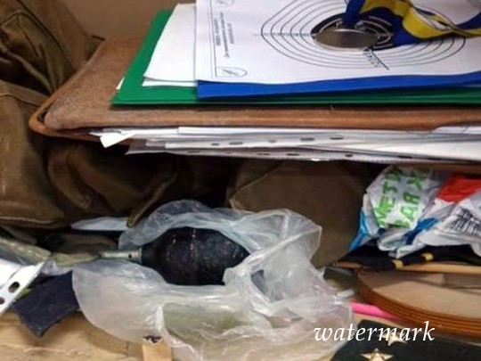 Под Одессой учительница принесла на задание гранату