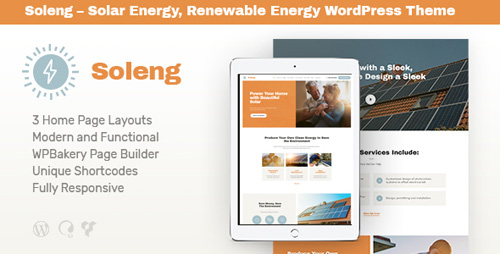 ThemeForest - Soleng v1.0.1 - A Solar Energy Company WordPress Theme - 21621910