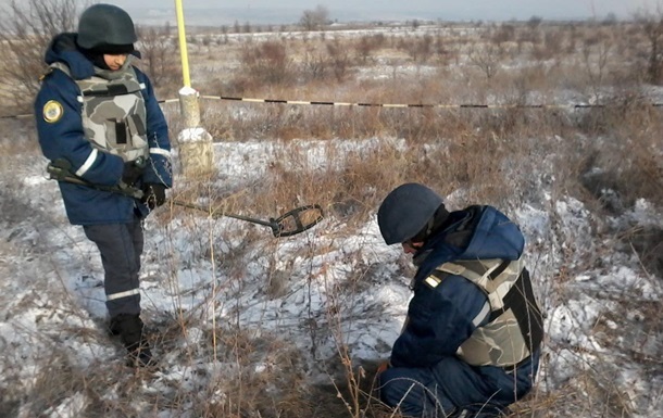 На Донбассе очистили от мин почти 45 га за неделю