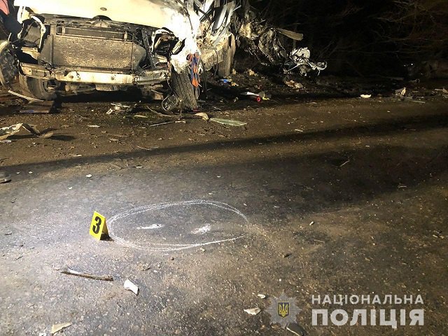В тройном ДТП на трассе Одесса - Овидиополь погибли двое сотрудников полиции