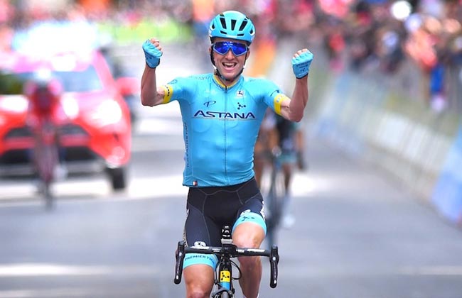Испанец Бильбао выиграл 20-й этап «Джиро д’Италия»