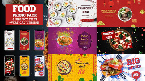 Restaurant Promo Pack - Project for After Effects (Videohive)