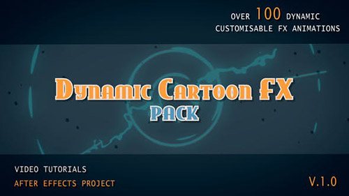 Dynamic Cartoon FX pack 10964336 - Project for After Effects (Videohive)