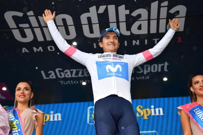 Эквадорец Ричард Карапас - победитель «Джиро д’Италия»-2019
