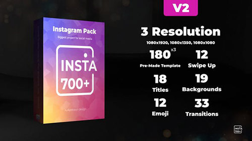 Instagram Stories Pack V2 23199973 - Project for After Effects (Videohive)