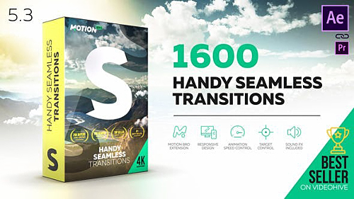 Transitions 18967340 v. 5.3 - Project & Presets for After Effects (Videohive)