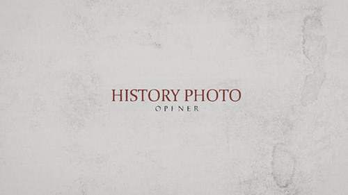 History Photo Opener 22816397 - Project for After Effects (Videohive)