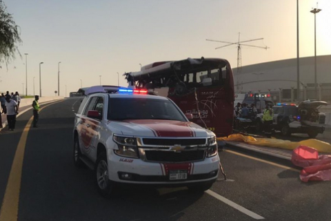 15 человек погибли в ДТП с туристическим автобусом в Дубае