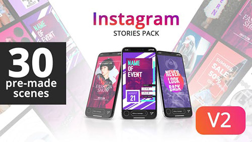 Instagram Stories V2 22089697 - Project for After Effects (Videohive)