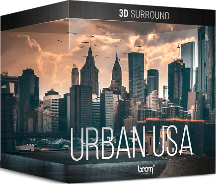 Boom Library - Urban USA 3D Surround Edition (WAV)
