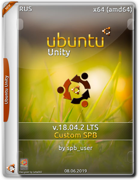 Ubuntu Unity x64 18.04.2 LTS Custom SPB (RUS/2019)