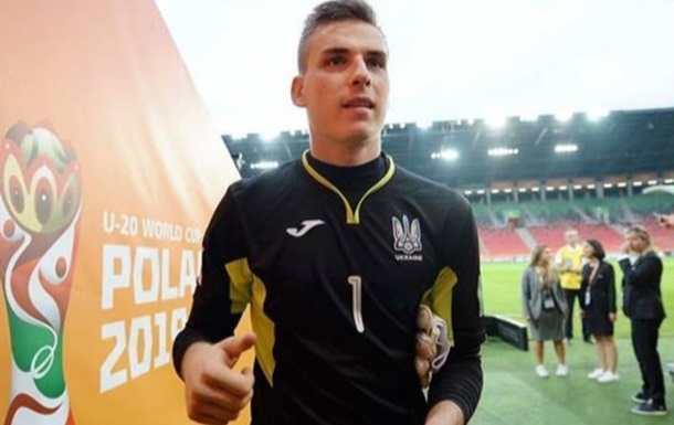 Лунин вернулся в расположение сборной Украины U-20