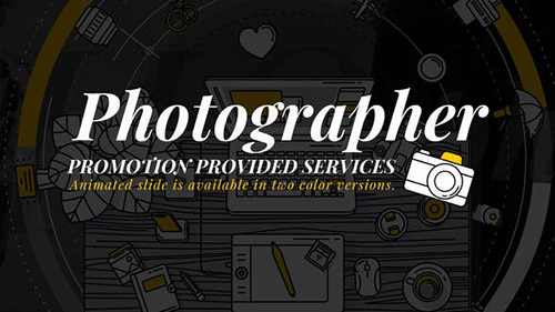 Photographer Promo 23861001 - Project for After Effects (Videohive)