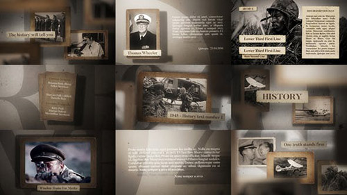 History 23607770 - Project for After Effects (Videohive)