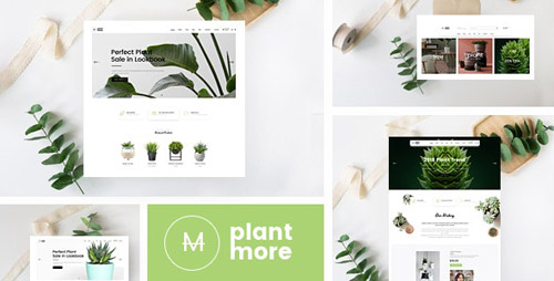 ThemeForest - Plantmore v1.0 - OpenCart Theme (Included Color Swatches) - 23973097