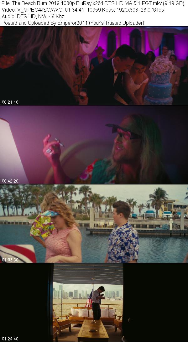 The Beach Bum 2019 1080p BluRay x264 DTS-HD MA 5 1-FGT