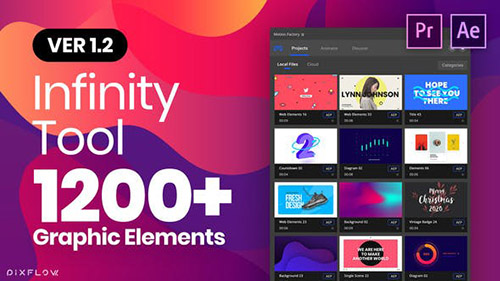 Infinity Tool v.1.2 - After Effects & Premiere Pro Templates and script (Videohive)