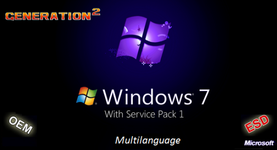 Windows 7 SP1 Professional X86 OEM ESD MULTi-7 JUNE 2019 {Gen2}