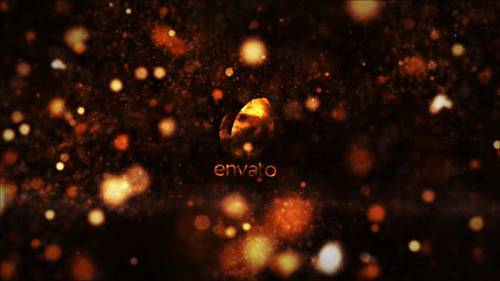 Gold Particles Logo Reveal - Project for After Effects (Videohive)