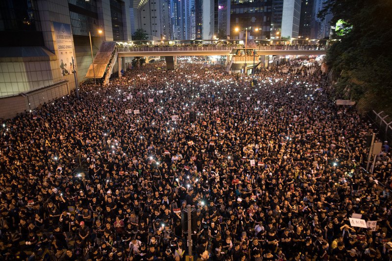 Протесты в Гонконге продолжились, несмотря на приостановку законопроекта об экстрадиции