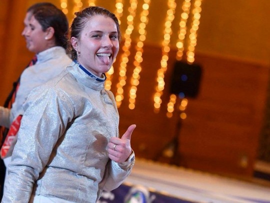 Харлан стала восьмикратной чемпионкой Европы по фехтованию(видео)
