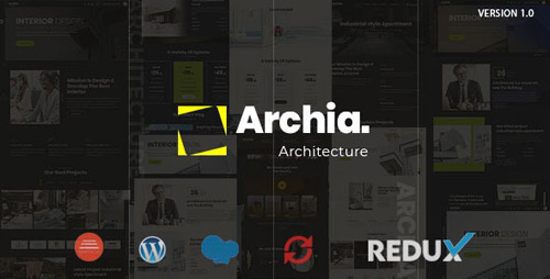 ThemeForest - Archia v1.0.0 - Architecture & Interior WordPress Theme - 23841788
