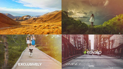 Elegant Parallax Slideshow 19227960 - Project for After Effects (Videohive)