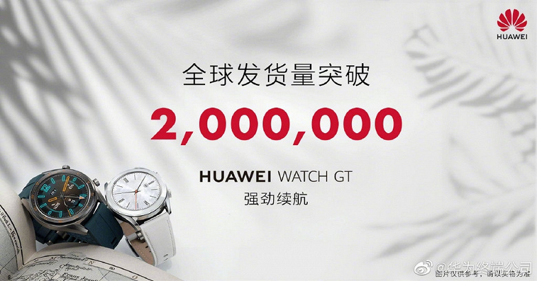 Башковитые часы Huawei Watch GT продолжают удивлять продажами